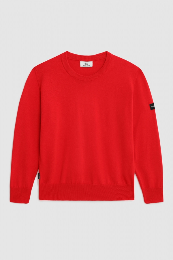 WOOLRICH MAGLIONE ROSSO