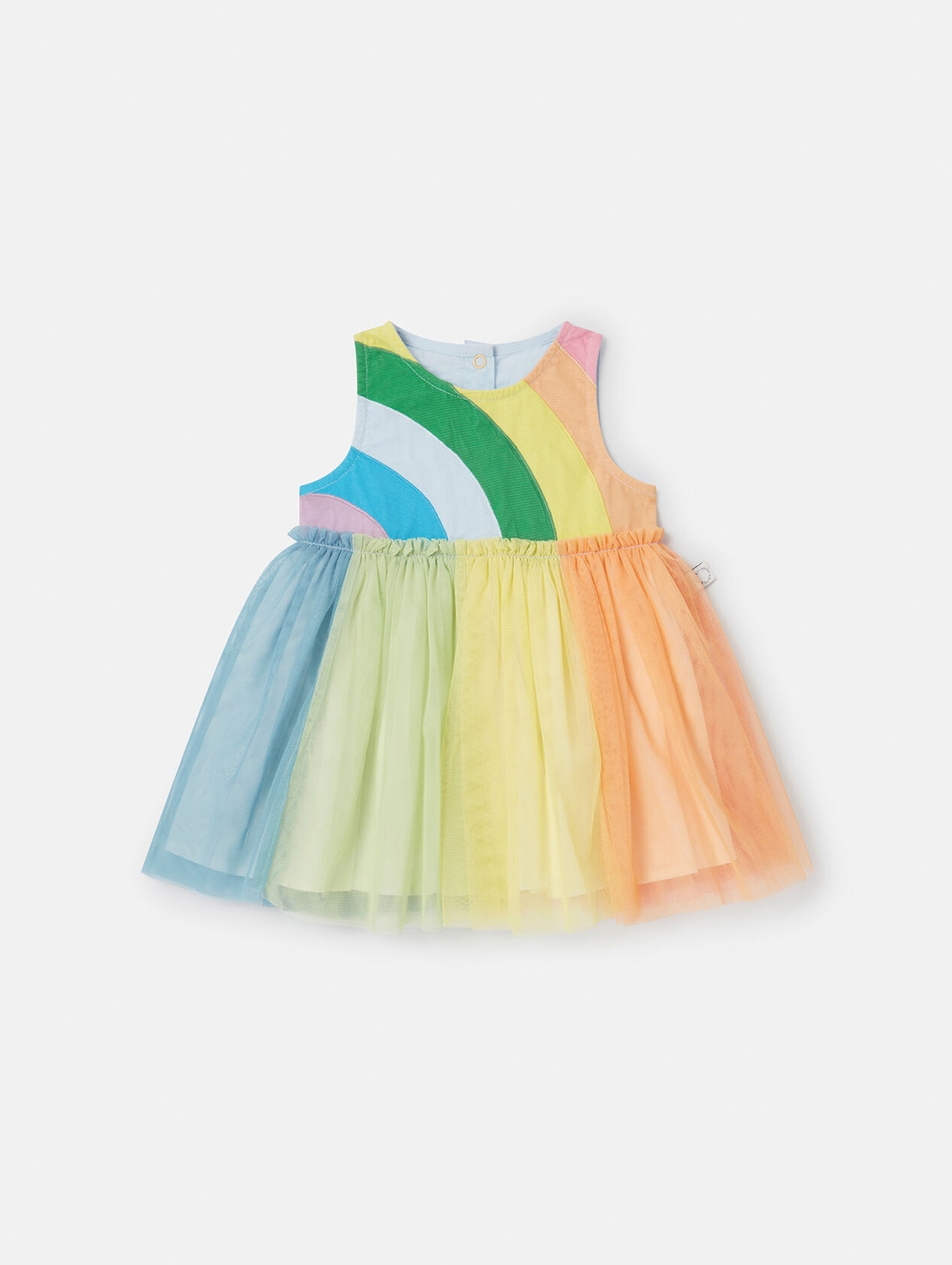ABITO IN TULLE ARCOBALENO